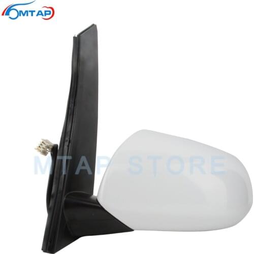 MTAP Car Exterior Rearview Door Mirror Assy For HONDA ODYSSEY RB1 2005 2006 2007 2008 5-PINS Blue Lens / White Lens