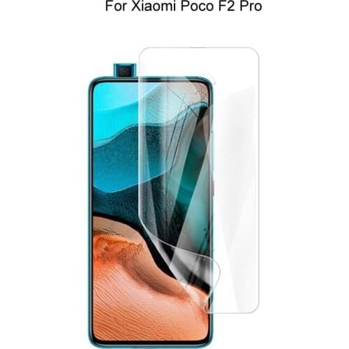For Xiaomi Poco F2 Pro Full Cover Soft Hydrogel Film Screen Protector