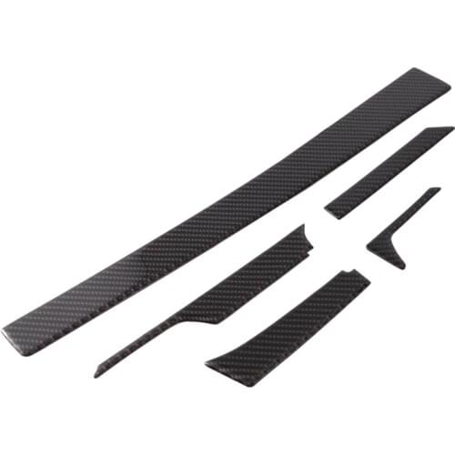 ABS Carbon Fiber Central Control Instrument Panel Decoration Stickers for Chevrolet Camaro 2016 2017 2018 2019 2020