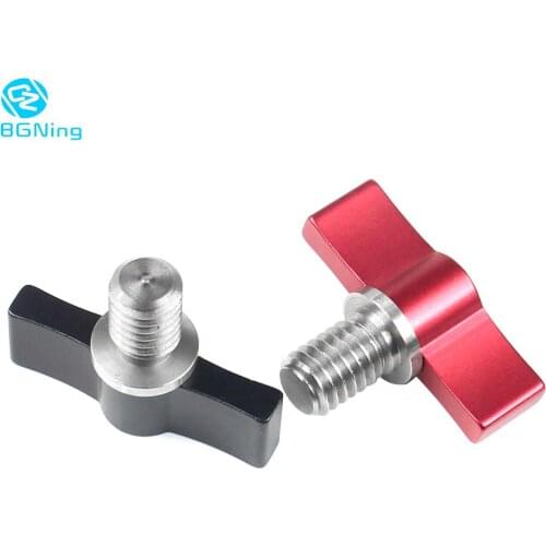 Adjustable Stainless Steel 304 M4 M5 3/8" Inch Handle Screw DSLR Cameras Mounting Adapter Wrench Screws for Gopro 9 Max 8 7 6 5