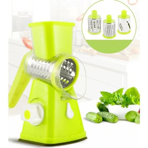 Manual Vegetable Cutter Slicer Multifunctional Round Slicer Potato Cheese Slicer Shredder Kitchen Gadgets