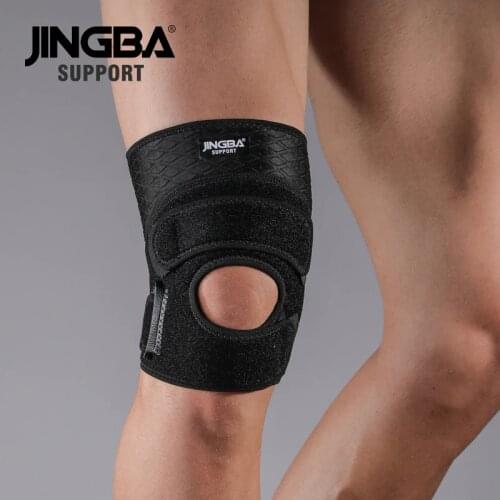 JINGBA SUPPORT Adjustable Fitness knee Pads Sports Volleyball Knee Brace Support Belt Running Knee Protector Basketball Kneecap