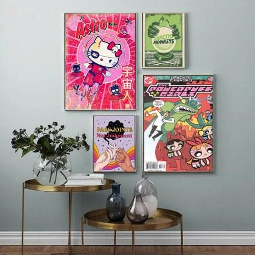 Vintage Y2K Arctic Monkeys Poster Music Album Star Canvas Painting 2000s Pop Music Album Art Wall Picture Home Decoration