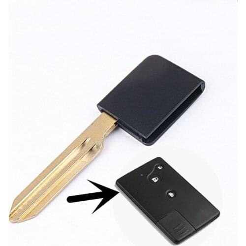 XIEAILI OEM 5Pcs/lot Blank Uncut Remote Smart Key Blade Keyless Entry Smart Blade For Nissan Old Teana K386