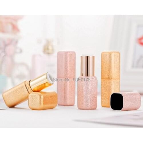 10/30/50pcs 12.1mm Empty Lip Balm Lipstick Tubes Container Fashion Cool Lip Tubes Lipstick Tube Refillable Bottles