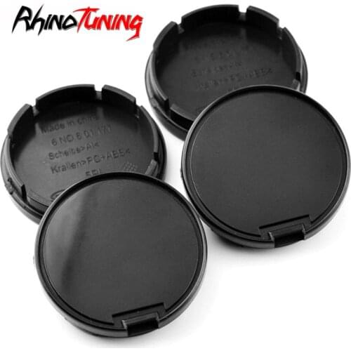 4pcs 56mm 53mm Car Wheel Center Hub Caps Emblem Fit For Golf New Passat Lupo Rims Cover Hubcaps