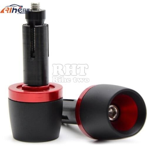 7/8'' 22 mm CNC Motorcycle Handle Bar Grip End Handle Cap Bar End Stoppers FOR suzuki bandit 600 gsr 750 m109r 390 rc200