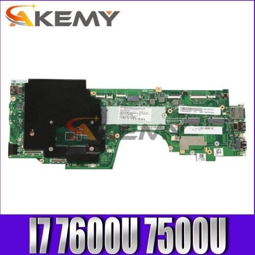 Akemy For Lenovo ThinkPad Yoga 370 Laptop Motherboard LA-E292P Motherboard I7 7600U 7500U 8GB RAM FRU 01HY153 01HY155 01HY169