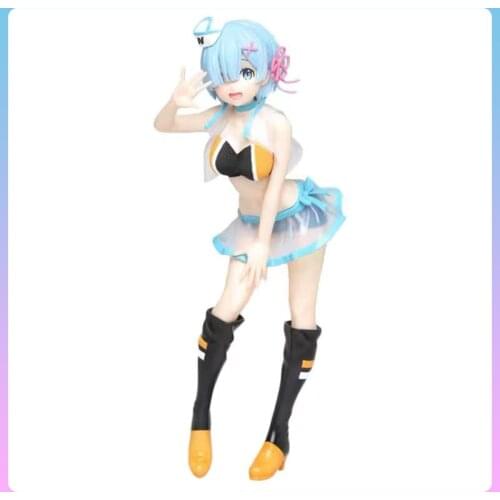 Anime Re Life in a different world from zero Anime Figures Rem Placards girl PVC Model Toys Re Zero kawaii Action Figure Sexy