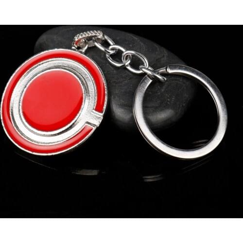 Anime Jewelry Cyborg Victor Stone keychain Pendants Keyring Women Man Boys Key Holder Fashion New Accessories