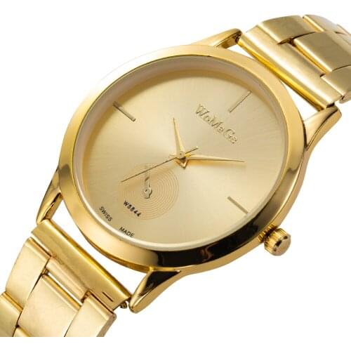 Luxury Womens Wrist Watches Branded Female Wristwatch Mens Watch Business Quartz Clock Stainless Steel Bracelet Zegarek Damski