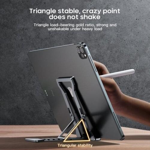 Multi-Angle Adjust Mobile Phone Holders For Iphone 12 Samsung Huawei Phone Bracket For Desk Charger Dock Station Accessories