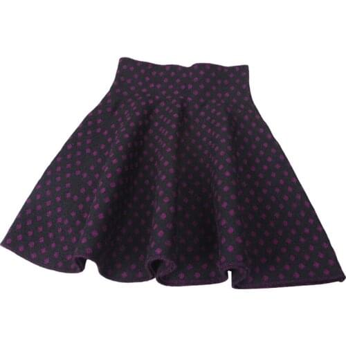 Children Skirt Autumn Winter 3 Color Dot Knitting Skirt Girls Skirts Princess Skirts Tutu Girl Child Clothing Kids