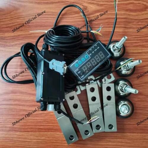 English Version DIY small scale YZC-320C /320 pressure sensor+ controller load cell matched CHB hopper batching scale