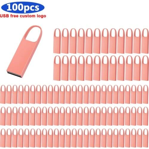 100pcs/lot free Personalize logo Flash drive USB 2.0 Waterproof Stick USB Flash pen drive USB 128GB 64GB 32GB 16GB U Disk