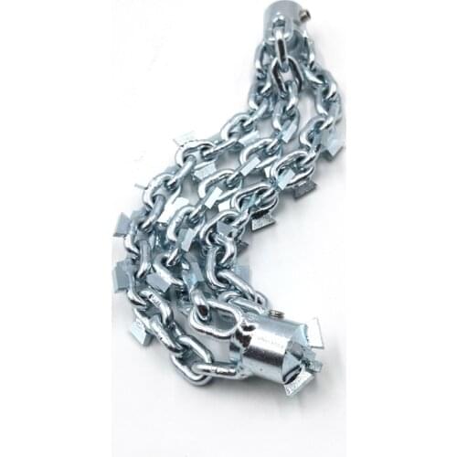 LEADFEN with drill-head sewer clog remover DN150mm tube cleaning knocker 12mm flexible shaft cable drain cleaning cutter