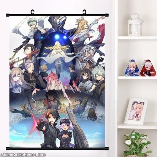HOT Anime Game Fate/Grand Order Caenis HD Wall Scroll Painting Girls Persona Poster Home Decor Collectible Art Gift 60*90 cm