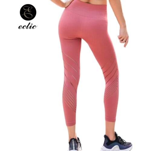 Footless Leggings Seamless Mayas Deporte Mujer Cutout Hollow Out Leggings Scrunch Butt Lifting Quick Dry Push Up Leggings Women