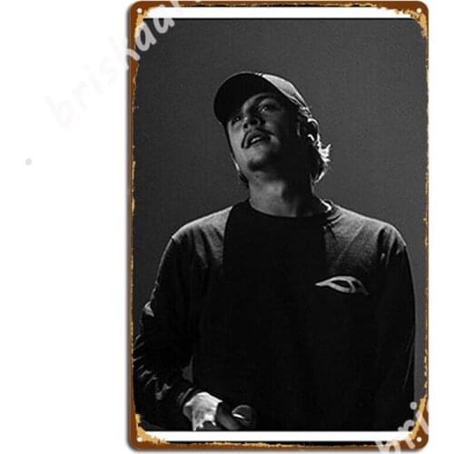 Nekfeu Metal Signs Garage Club Wall Decor Wall Cave Design Tin sign Posters