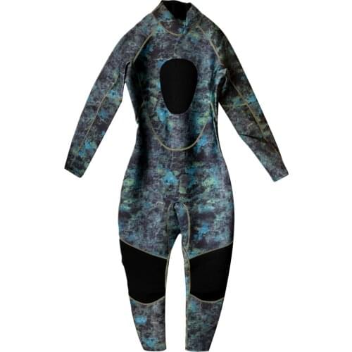 Mens Camouflage 3mm Full Length Wetsuit for Surfing Kayaking Sailing Diving