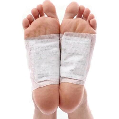 400PCS/lot Kinoki Detox Foot Patch Bamboo Pads Patches With Adhersive Foot Care Tool Improve Sleep slimming Foot sticker