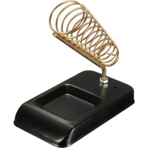 Portable Detachable Metal Base Soldering Iron Stand Holder Mount Support Station Used With Most Pencil Tip Soldering Irons