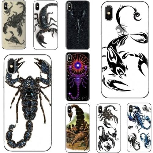 Sketch Scorpion Cartoon Painting Silicone Case Cover For LG G2 G3 G4 Mini G5 G6 G7 Q6 Q7 Q8 Q9 V10 V20 V30 X Power 2 3 Spirit