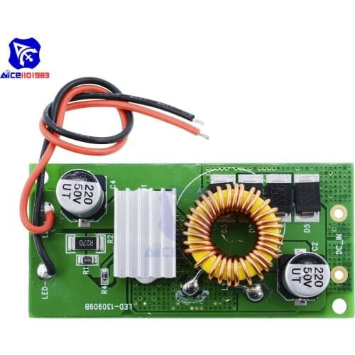 Diymore 10W/20W/30W/50W LED Constant Current Driver Module DC-DC DC 9 -24V to 30 -38V Step Up Boost Converter Power Supply Board