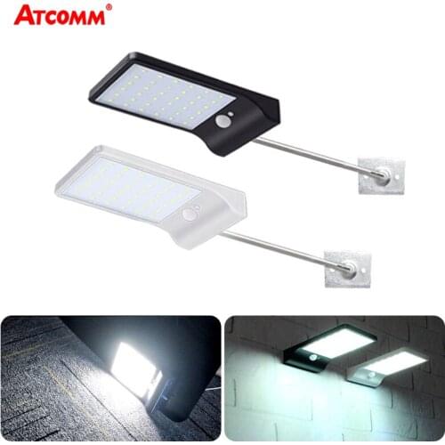 3 Modes Solar LED Street Lights With Motion Sensor 36 LEDs Diode Solar Wall Lamp High Lumen SMD 2835 IP65 Waterproof