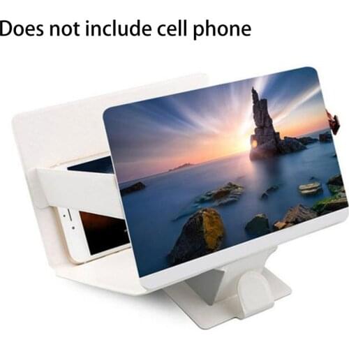 Universal Mobile Phone Screen Magnifier 3D Magnification Video Video Magnifying Glass Projector Desktop Mobile Phone Holder