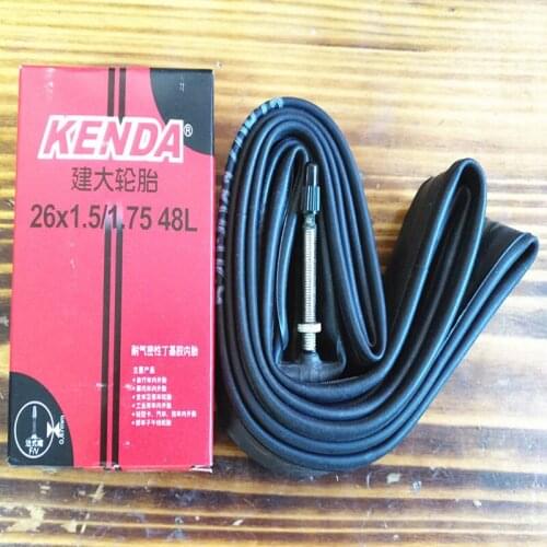 Bike Inner Tube AV FV For Mountain Road Bike Tyre Butyl Rubber Bicycle Tube Tire 26*1.5/1.75