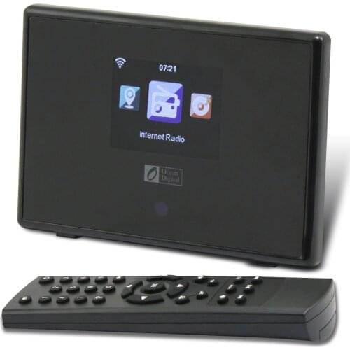 WiFi Radio Ocean Digital WR-01C internet Radio Multi-language Menu Without Speaker Only line out for Powered/Active Speaker
