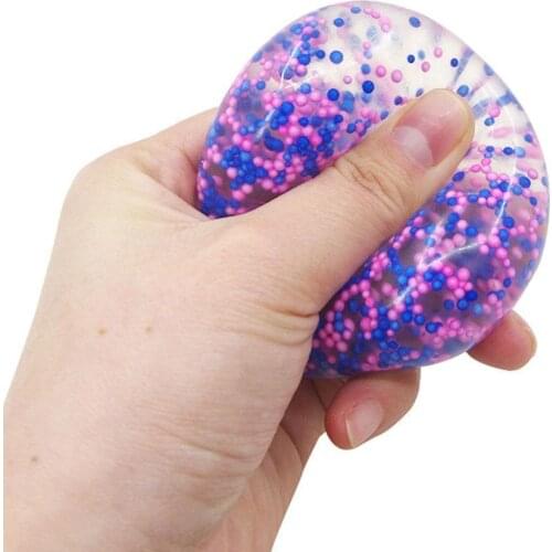 2021 New Cute Children Adult Pinching Toy Stress Relief the Ball Particle Gift Release Vent Grape Best Pressure Toy Birthda Y9B3