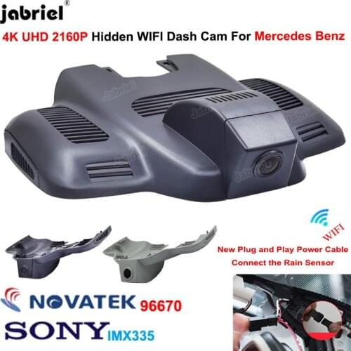 4K 2160P New Plug And Play Car Dvr Dash Cam Cameras for Mercedes Benz S Class w220 w221 S320 S350 S400 S450 S500 S600 2015-2020