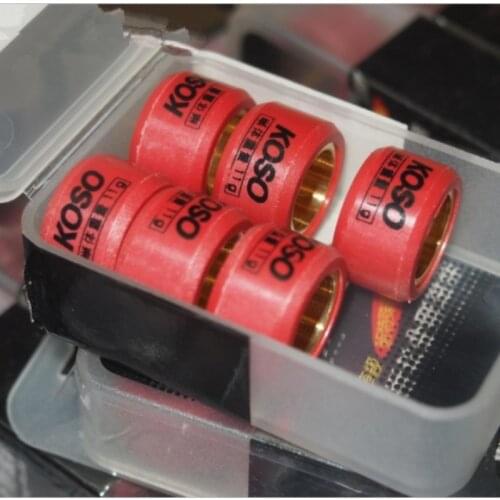 6Pcs 20*12 Motorcycle Variators Rollers For NVX155 NMAX155 FORCE155 SMAX155 BWS125 Racing Transmission Clutch Beads BWS 125