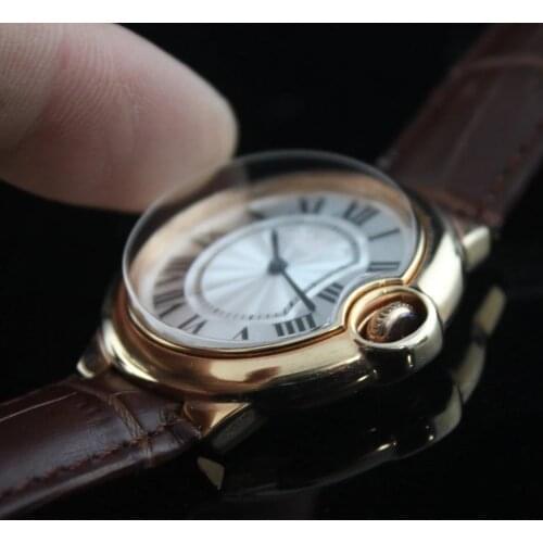 Watch accessories arch mirror thickness 1.2 lens table mirror watch table mirror
