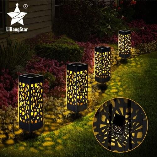 LED Solar Street Light Lawn Light Outdoor Waterproof Walkway Decorative Light Automatic LED for Terrace, Courtyard and Garden