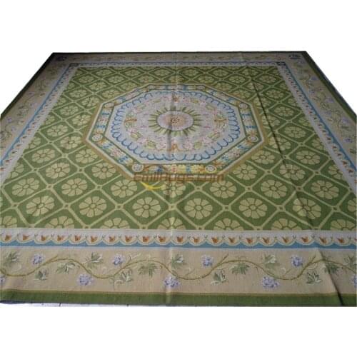 Chinese aubusson carpets Woven French Chic Renaissance