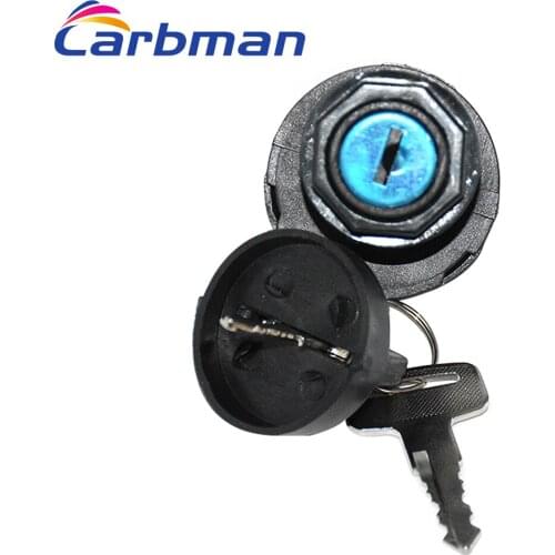 Carbman New Ignition Key Switch For Arctic Cat 0430-090 400 500 550 650 700 1000 2008-2016
