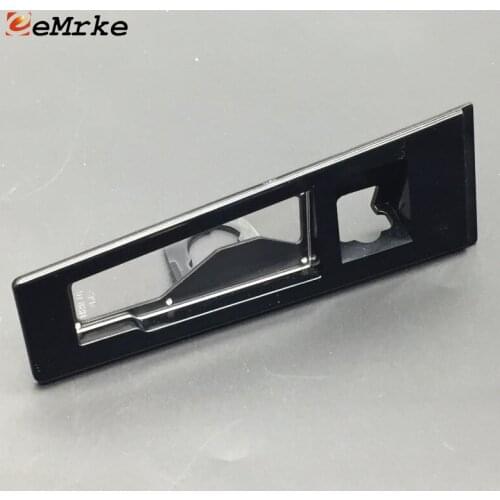 EEMRKE Car Rear Camera Bracket License Plate Lights Housing Mount for Cadillac SLS 2010 2011 2012 2013 2014 2015