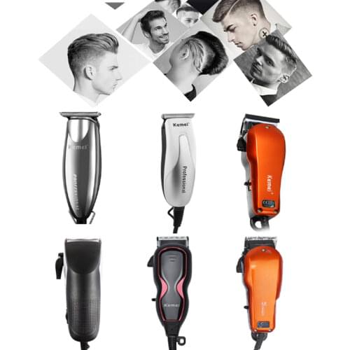 Professional Hair Clipper Mens Trimmer Corded High-power Electric Hair Clipper Precision Razor Trimming Machine Styling Tool 38