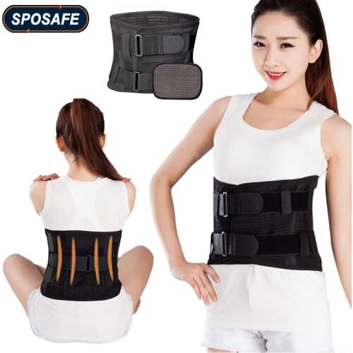 Lumbar Support Waist Pain Back Injury Supporting Brace for Fitness Weightlifting Belts Sports Safety Corrector