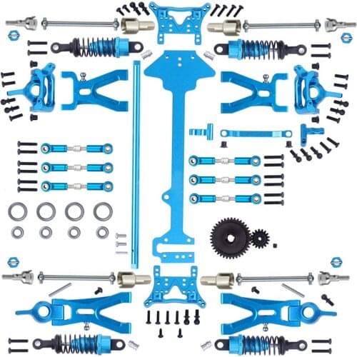 1 Set Complete Upgrade Parts Kit for WLtoys A959 A969 A959-B A969-B A979-B K929-B 1/18 RC Car Replacement Accessories