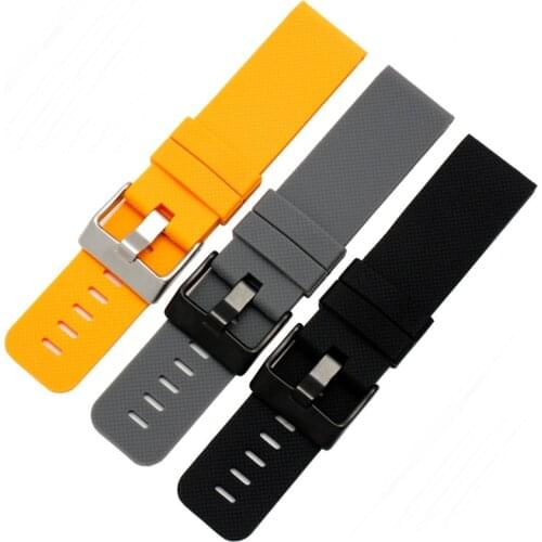 24mm Silicone Rubber Watch Strap For Suunto 9 / Baro Watch Band Suunto Watchband Spartan Watch Band Traverse Strap