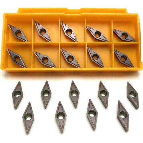 VCMT110304 VP15TF /UE6020/US735 carbide inserts Internal Cutting tools CNC metal lathe tools turning insert