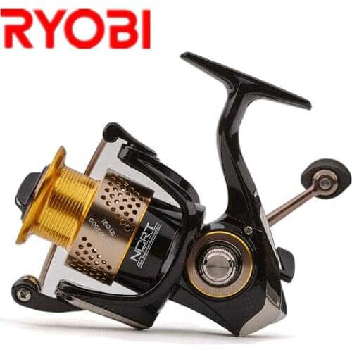 RYOBI Spinning Reel 1000 2000 3000 4000 5000 6000 5.1:1/5.0:1 Spinning Wheel Fishing Tackle for Carp Fishing Molinete De Pesca