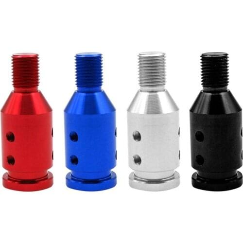 Universal Car Manual Gear Shift Knob Adapter For Non Thread Shifters Transmission Round Gear Shift Knobs