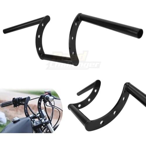 Motorcycle Universal 1" 25mm Drag Handlebar Bar For Harley Softail Kawasaki Vulcan Suzuki Boulevard Intruder