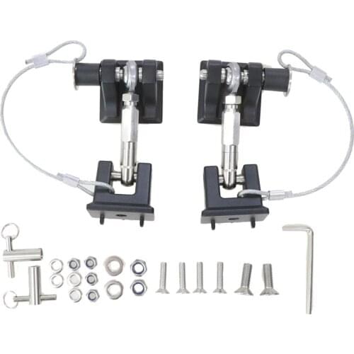 Retro Style ​Car Exterior Lock Hood Latch Catch Decoration Engine Cover Protect for Jeep Wrangler JK 2007-2017