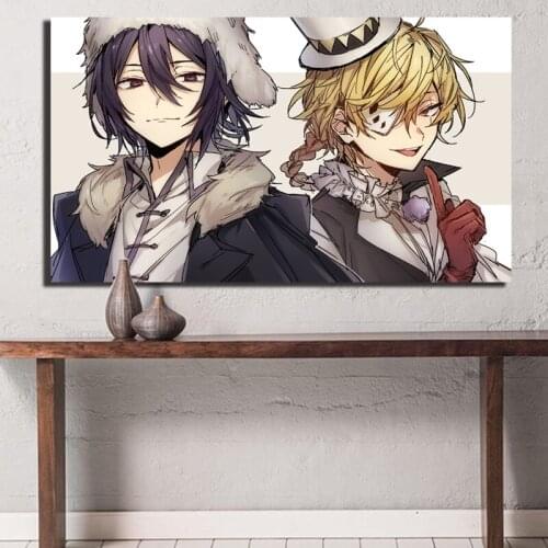 Nikolai Bungou Stray Dogs Anime Art Paintings On Canvas Modern Decorative Wall Pictures Home Kids Room Decoration